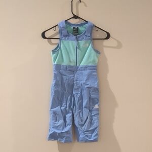 The North Face Light Blue Kids Overalls